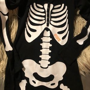 Victoria Secret Pink Skeleton Onsie